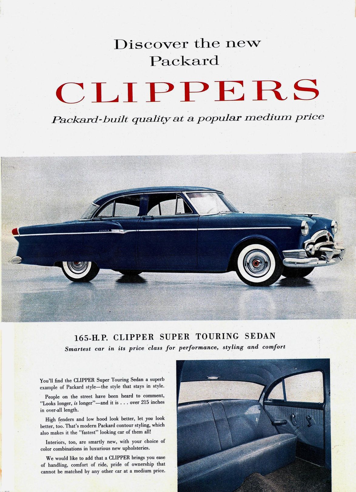 1953 Packard Clipper Brochure Page 2